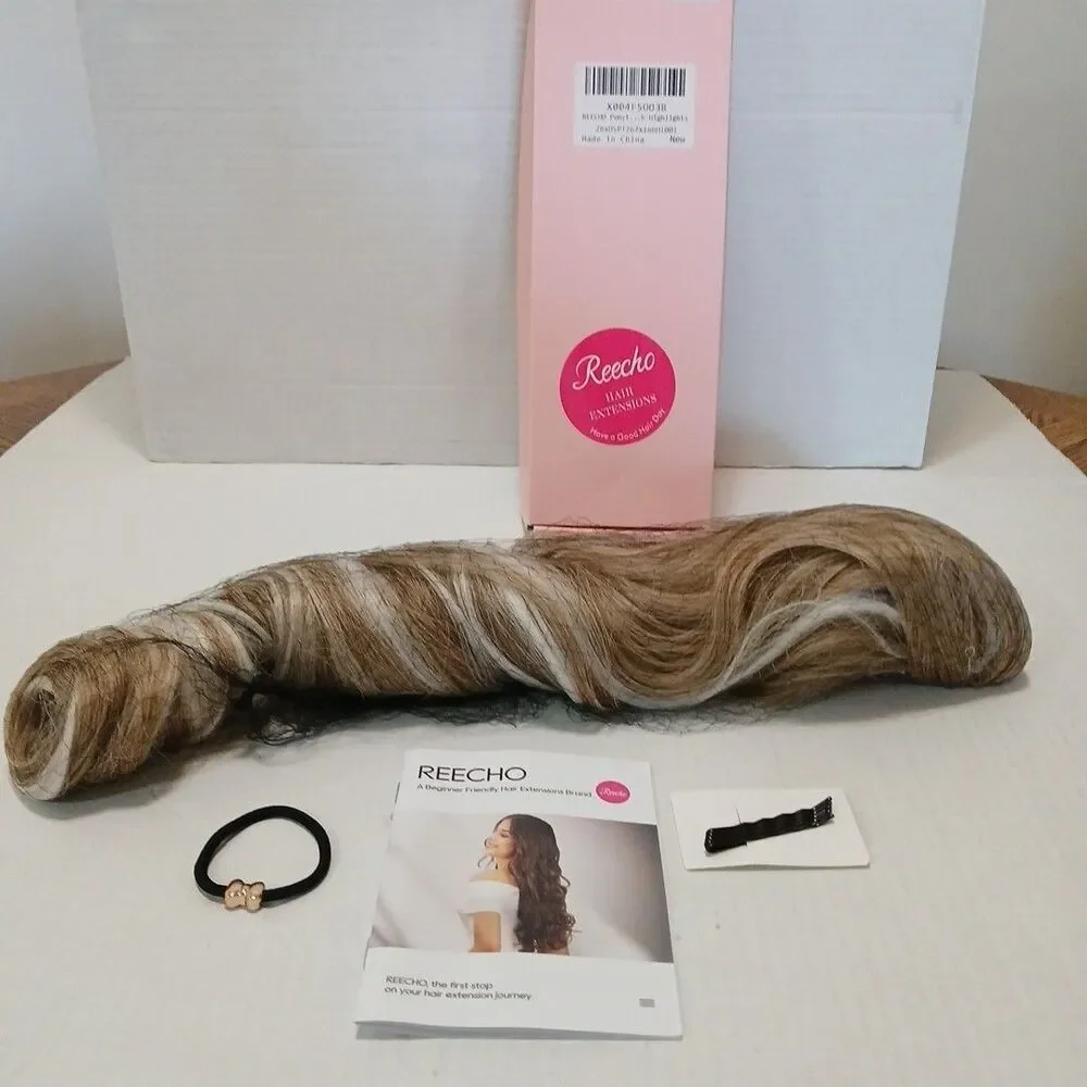 REECHO DRAWSTRING PONYTAIL HIGHLIGHTS 26